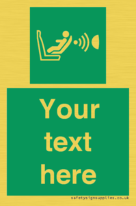 Custom safe condition child seat presence orientation detection system